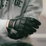 Gants Cuir Noir IGNITION