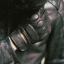 Gants Cuir Noir IGNITION