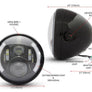 THE HEADLIGHT LED 7,7"