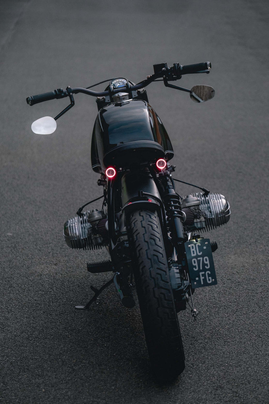 R80 BMW WHITE STRIPES | SERIE BOBBER