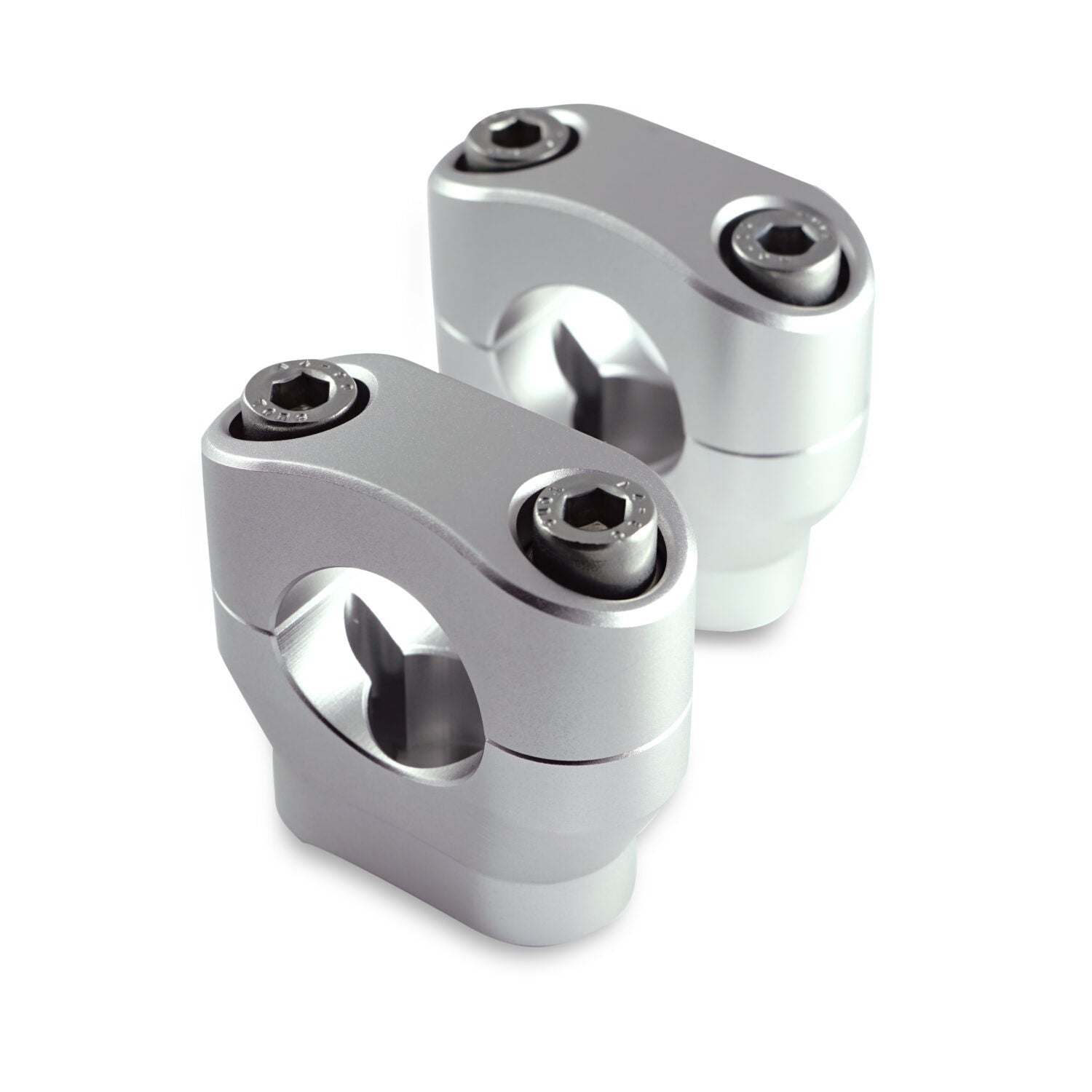 Pontet Guidon CNC 25mm 1'' Risers Universel Moto - Rehausse Guidon 22mm Aluminium Anodisé